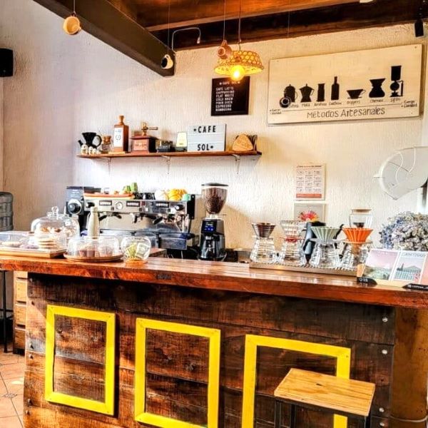 Cafe Sol bar front