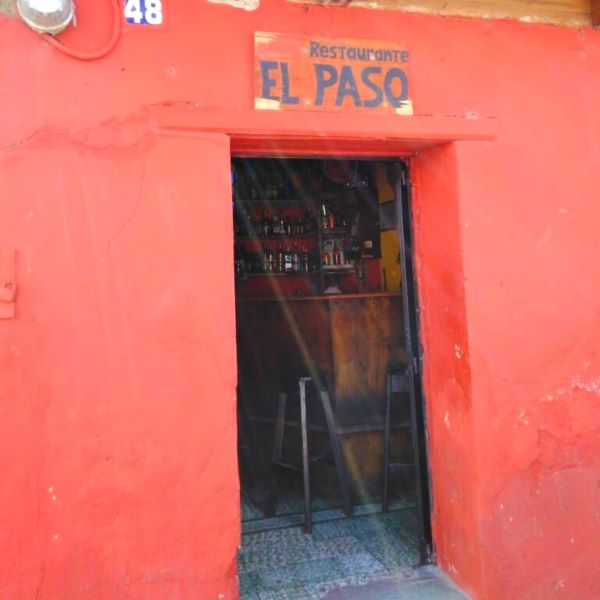 El Paso cantina style local bar