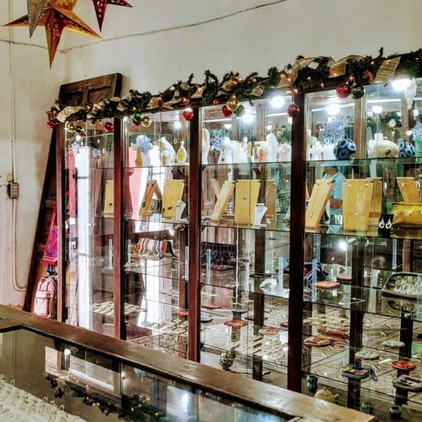 Pablo's Silver Shop Displays