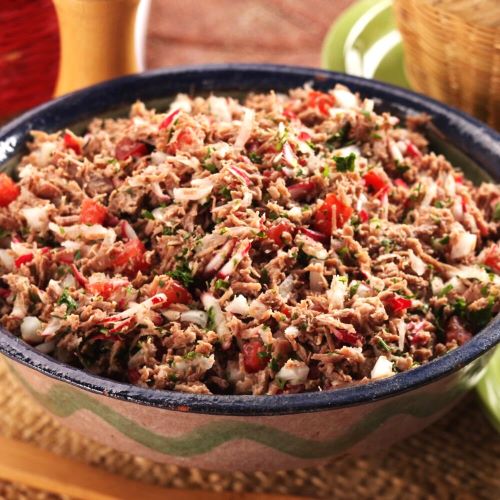 Salpicon de Res Shredded Beef Salad