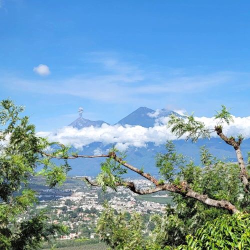 Volcanoes in Antigua Guatemala
