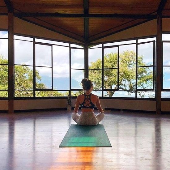 Daily Yoga Class up in the Mountains