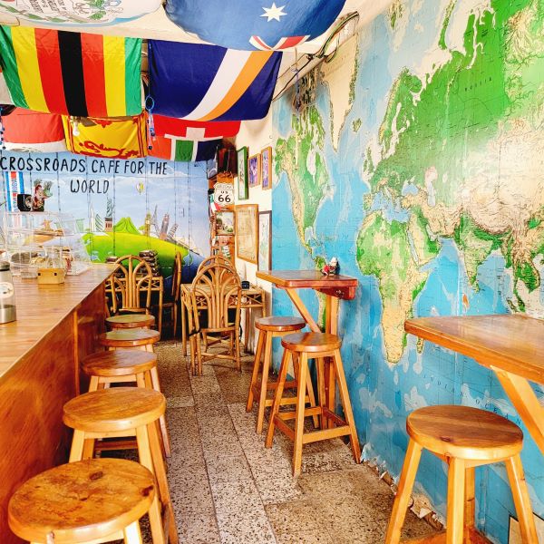 Crossroads Cafe of the World inside view