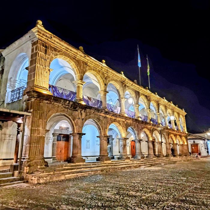 Palacio del Ayuntamiento City Hall Building Antigua Guatemala