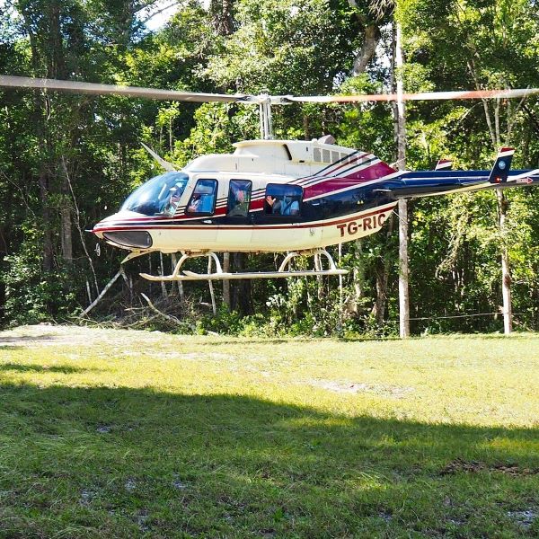 Helicopter Tour to El Mirador Tikal Go